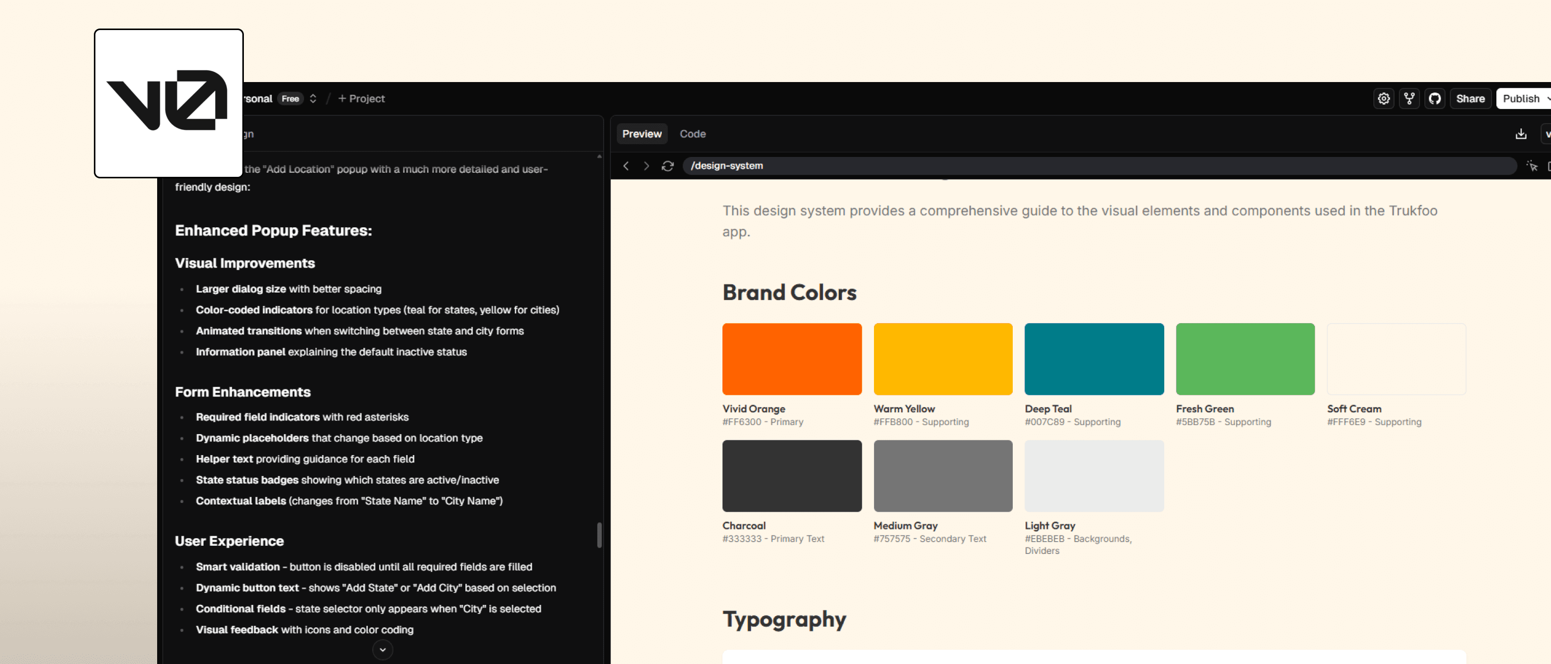 Featured image for blog post: What is v0? How I Use It to Design Beautiful No-Code & Coded Apps. How I Use v0 to Skip Weeks of Design Work and Still Build Amazing Apps