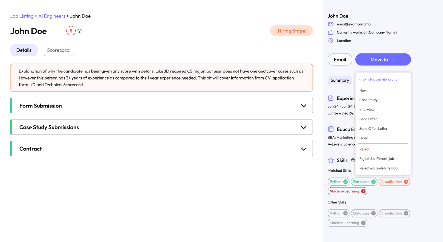AltFind ATS preview